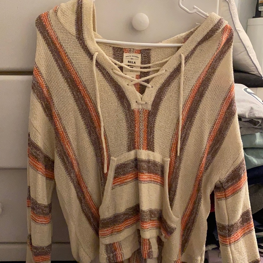 Billabong Lace Up Sweater